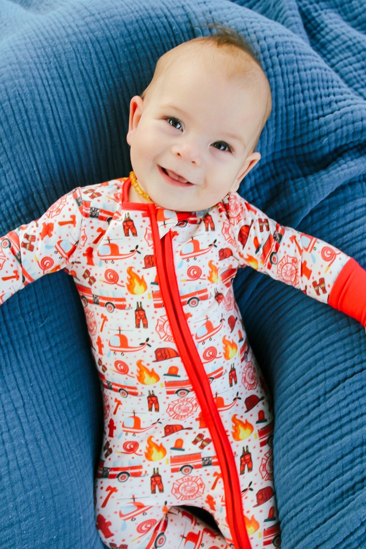Bamboo Layette - Cute for a Cause - Red Rescue Always In Bloom Clothing Co