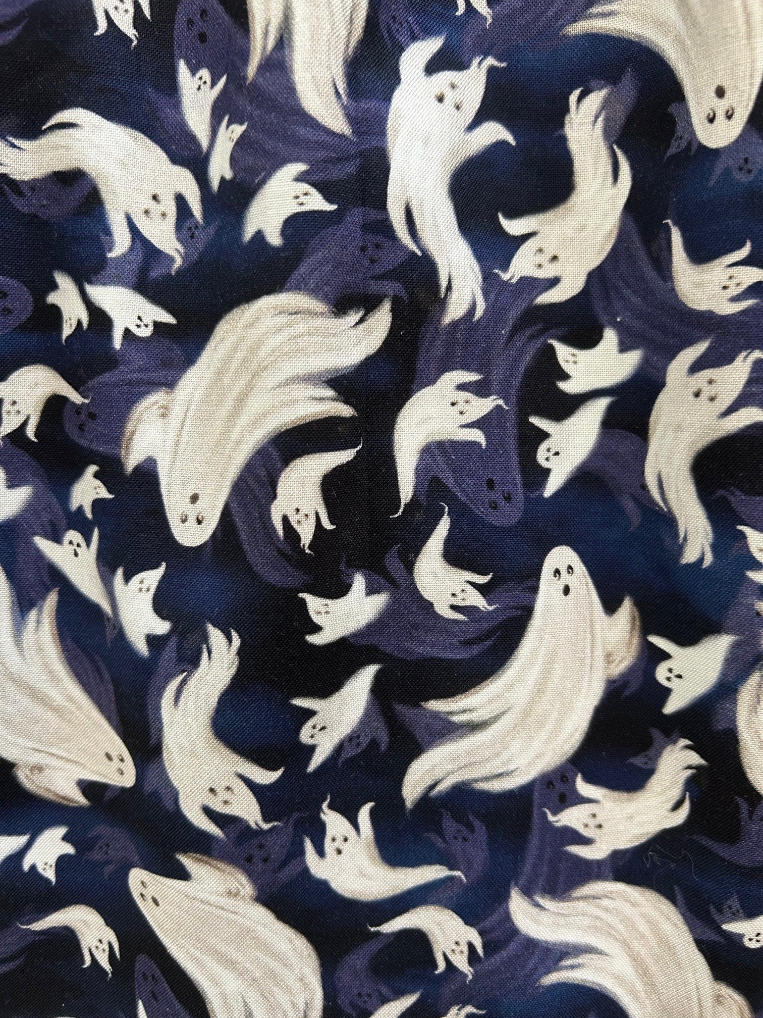 Flying Ghosts Shorter Length Fit & Flare Dress Retrolicious