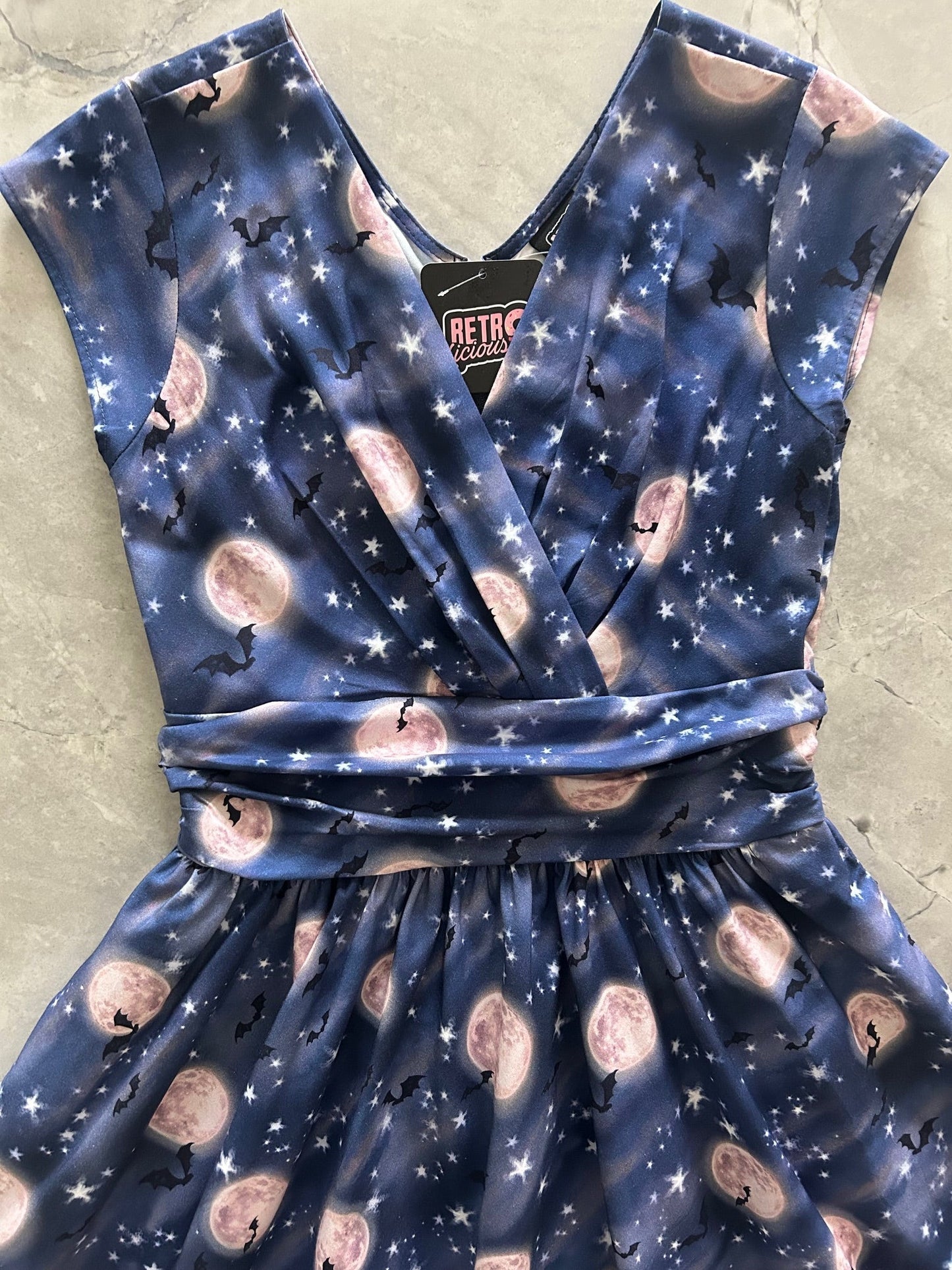 Bat Moon Greta Dress Retrolicious