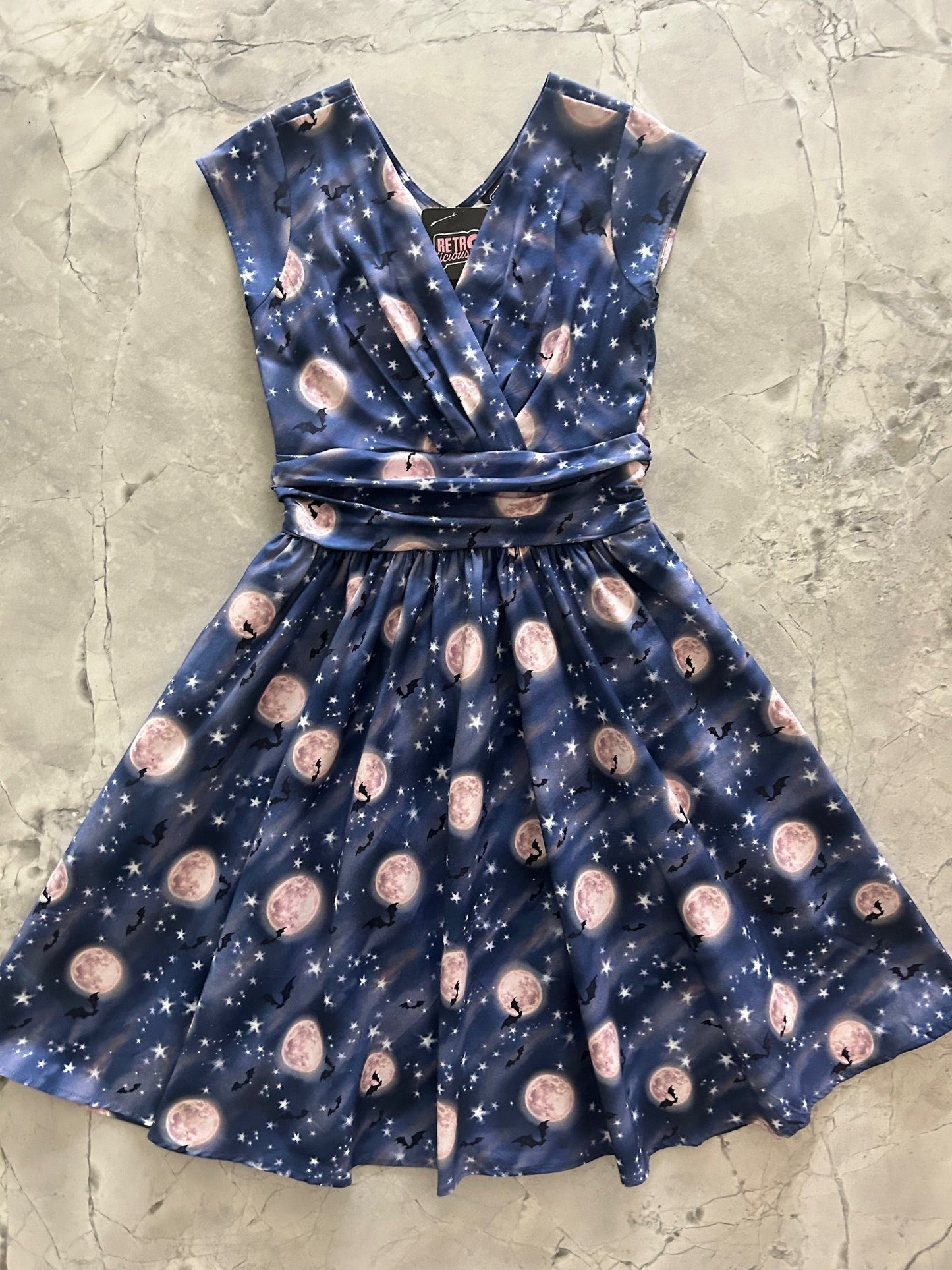 Bat Moon Greta Dress Retrolicious