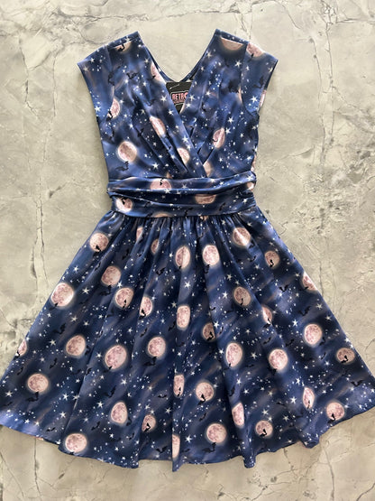 Bat Moon Greta Dress Retrolicious