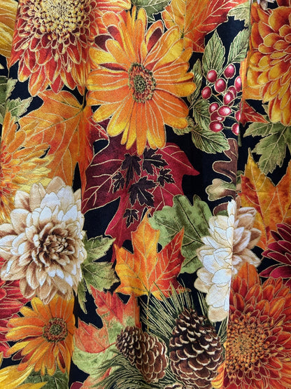 Sunflower Floral Vintage Dress - Medium only Retrolicious