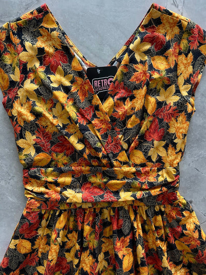 Leaves Greta Dress Retrolicious