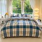 Cartoon Four-Piece Set Fresh Autumn and Winter Single Student Dormitory Bedding Sheet Three-Piece Set Single Quilt Cover