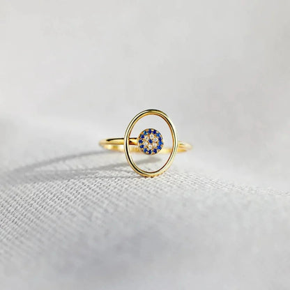 Celestia Eye Ring Ivory Embers