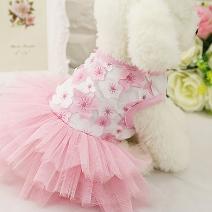 Cute Dog Dress with Mesh Design NovaCart