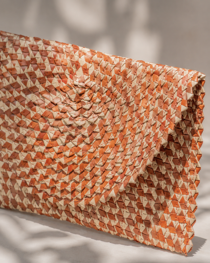 Ombre Rattan Clutch Village Thrive