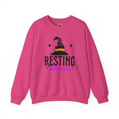 Resting Witch Face Crewneck Sweatshirt The Devil's Pickle