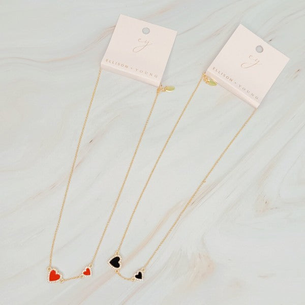 Double Hearts Many Loves Necklace Shop Style & More | Fresh Looks, Everyday Deals & Free Shipping