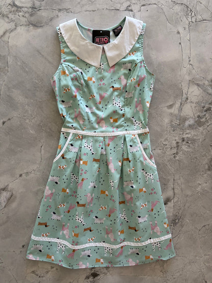 Dogs Collared Dress Retrolicious