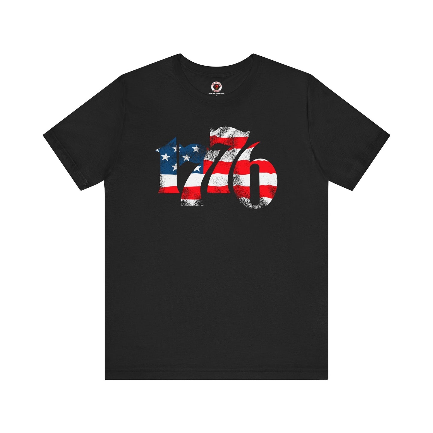 1776 American Flag T-Shirt The Devil's Pickle