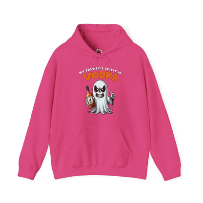 My Favorite Spirit Is Vodka Hooded Sweatshirt The Devil's Pickle