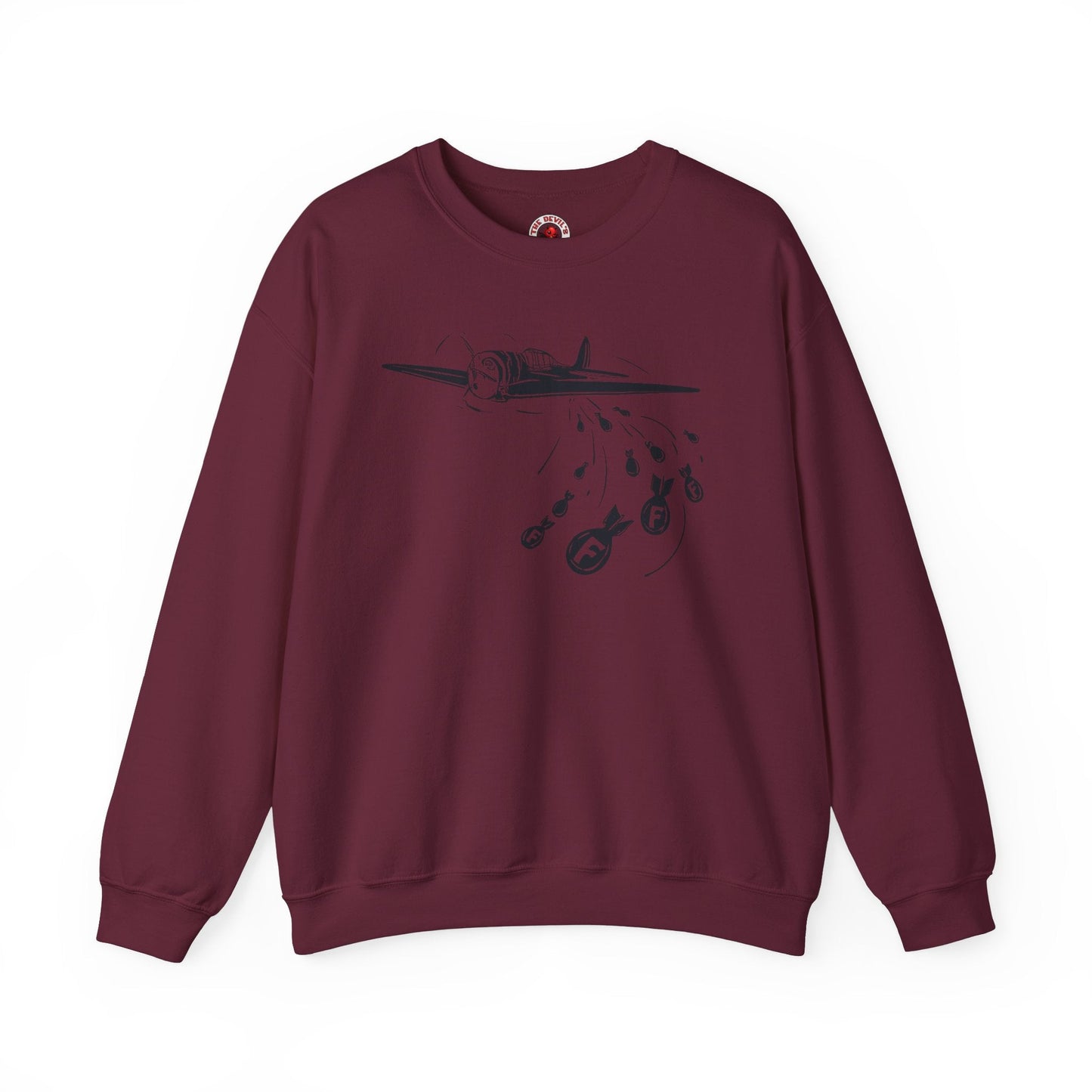 Dropping Some F Bombs Crewneck Sweatshirt The Devil's Pickle