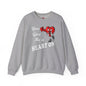 You Give Me A Heart On Crewneck Sweatshirt The Devil's Pickle