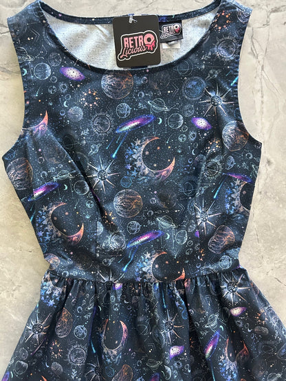 Space Vintage Dress Retrolicious