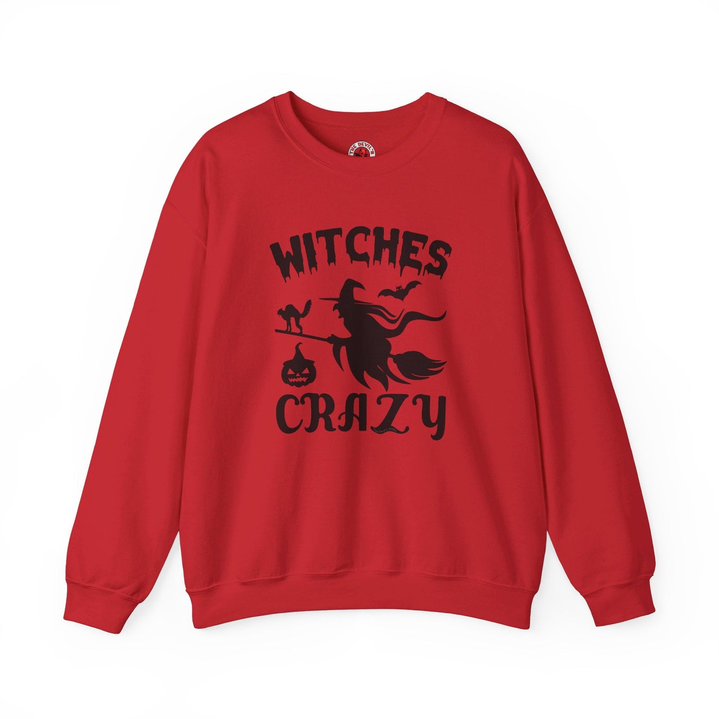 Witches Crazy Crewneck Sweatshirt The Devil's Pickle