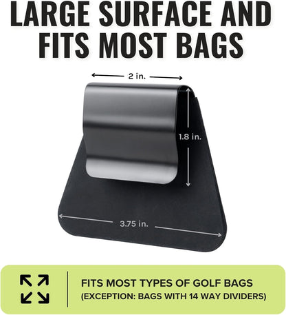 - Steel Hub for Golf Magnet Accessories - Metal Attachment for Golf Bag Magnet Products - Easily Access Magnetic Golf Accessories from Your Golf Bag
