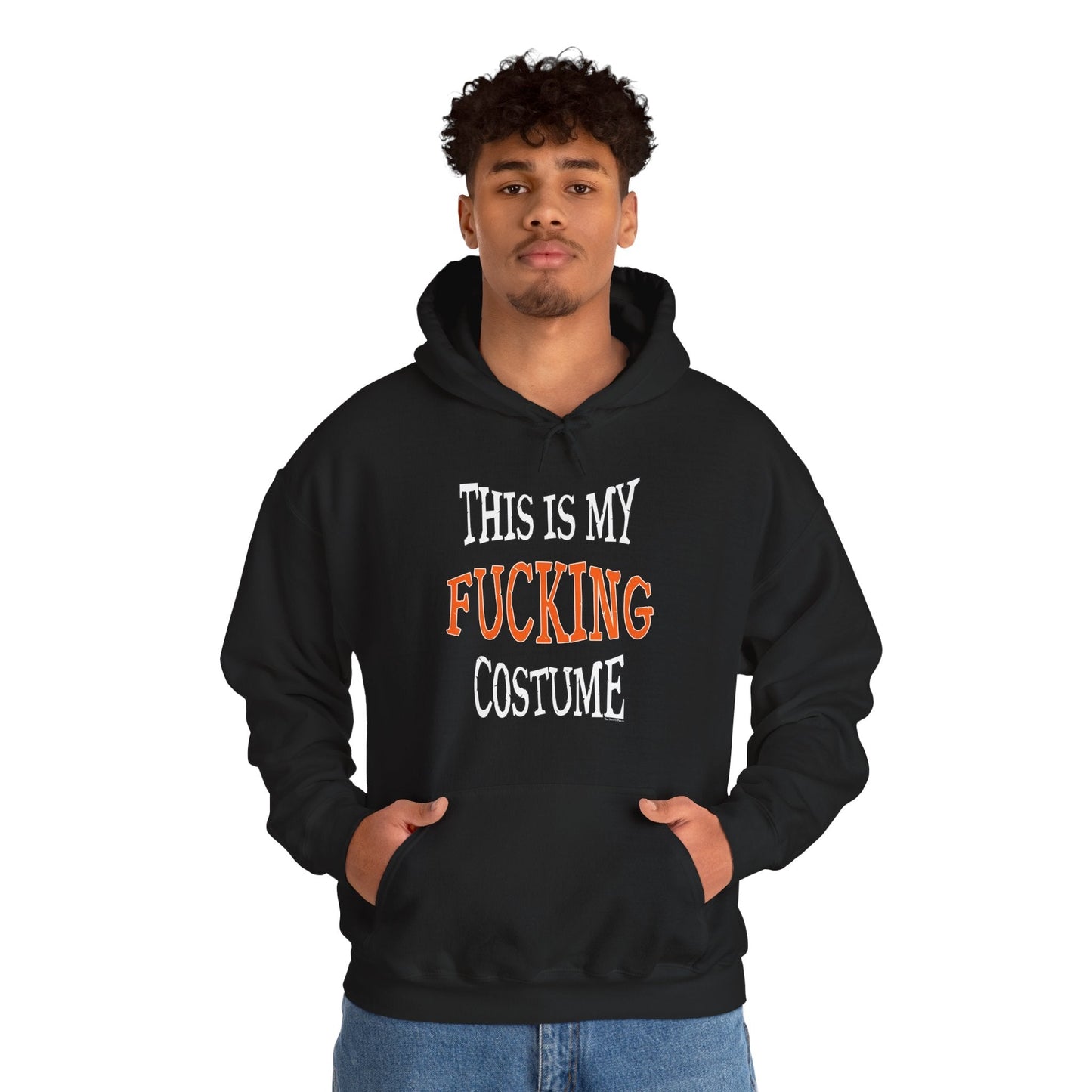 This Is My Fucking Costume Hooded Sweatshirt The Devil's Pickle