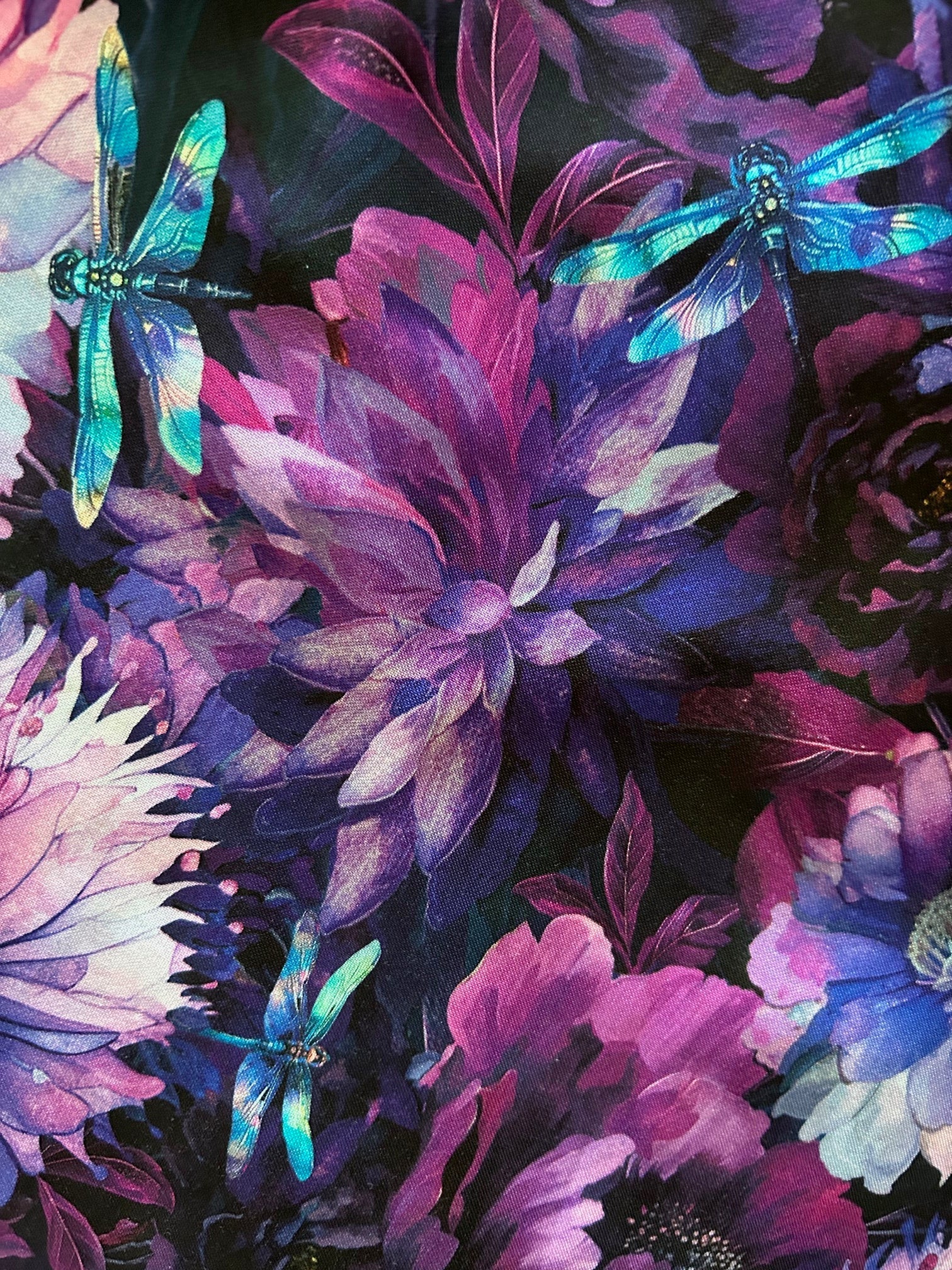 Dragonfly Floral Greta Dress Retrolicious