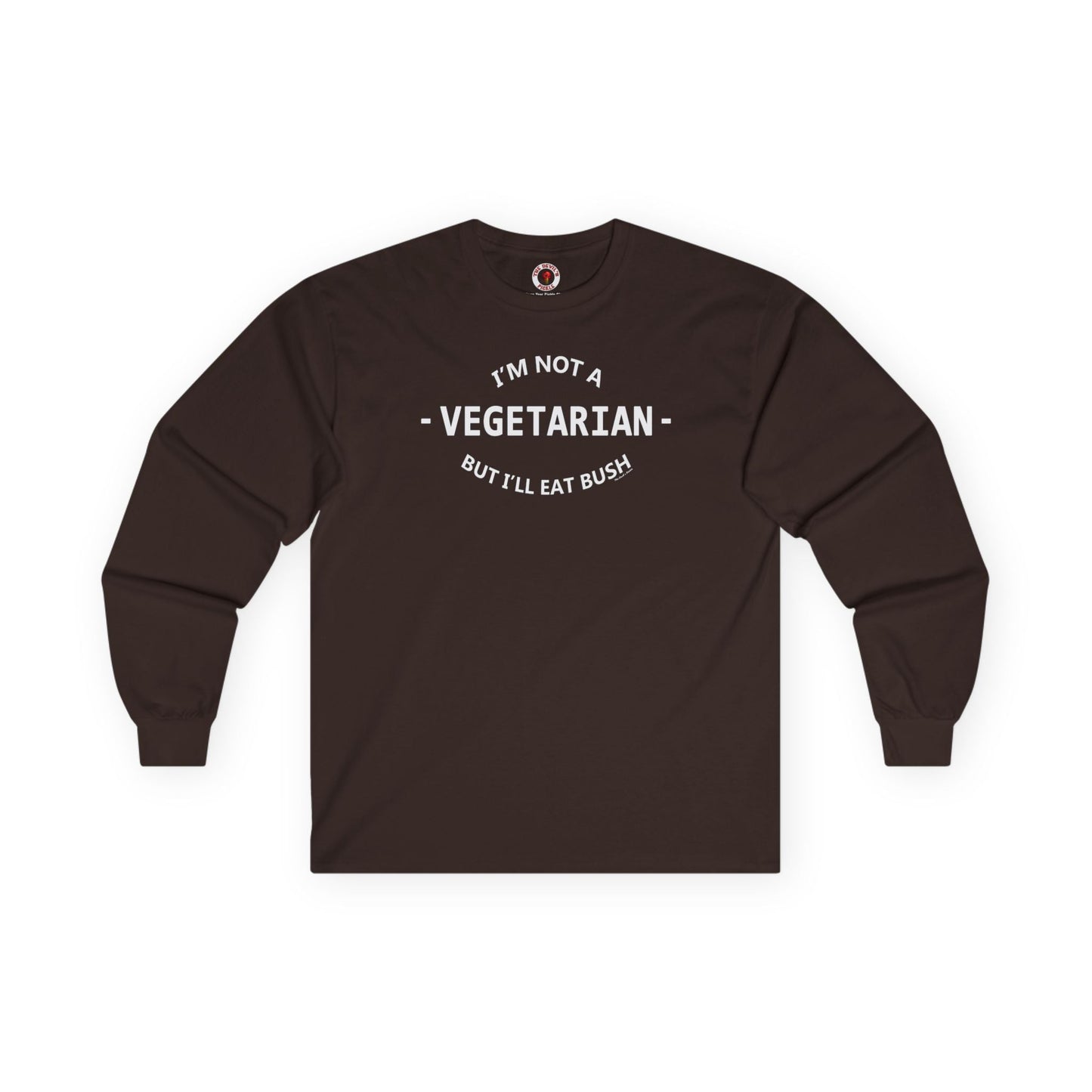 I'm Not A Vegetarian Long Sleeve Tee The Devil's Pickle