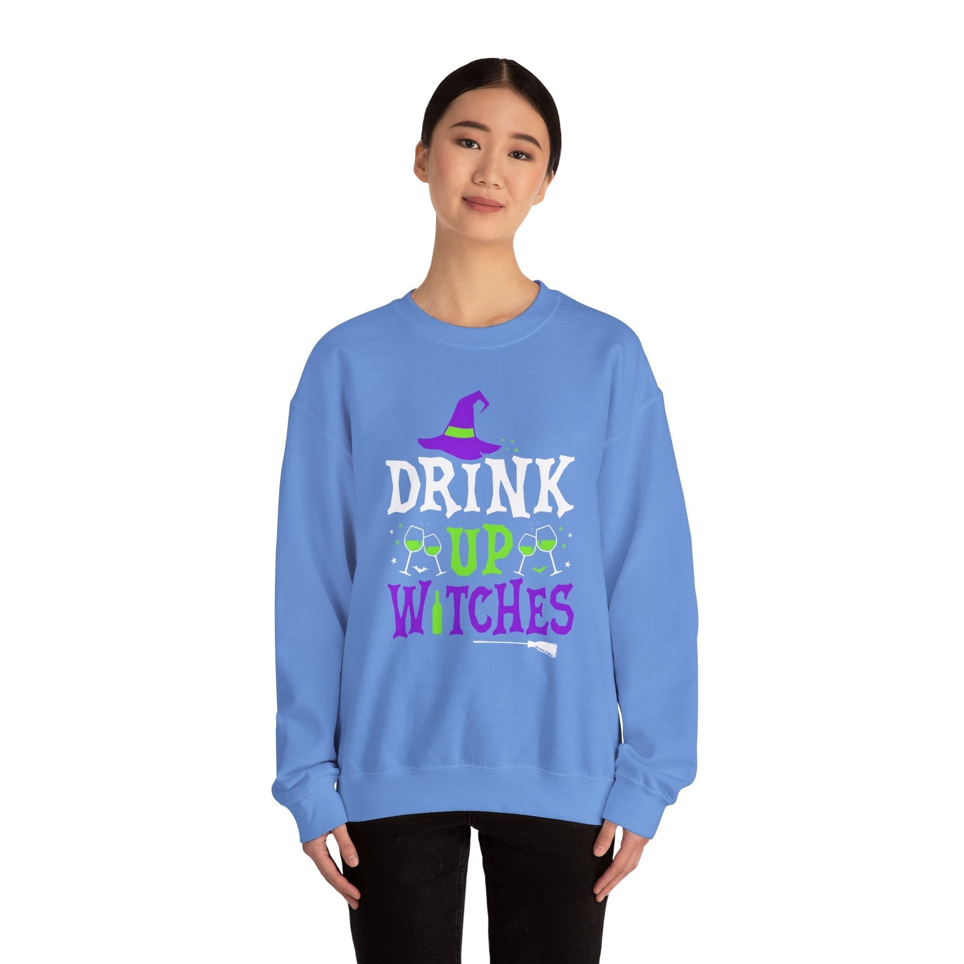 Drink Up Witches Crewneck Sweatshirt The Devil's Pickle