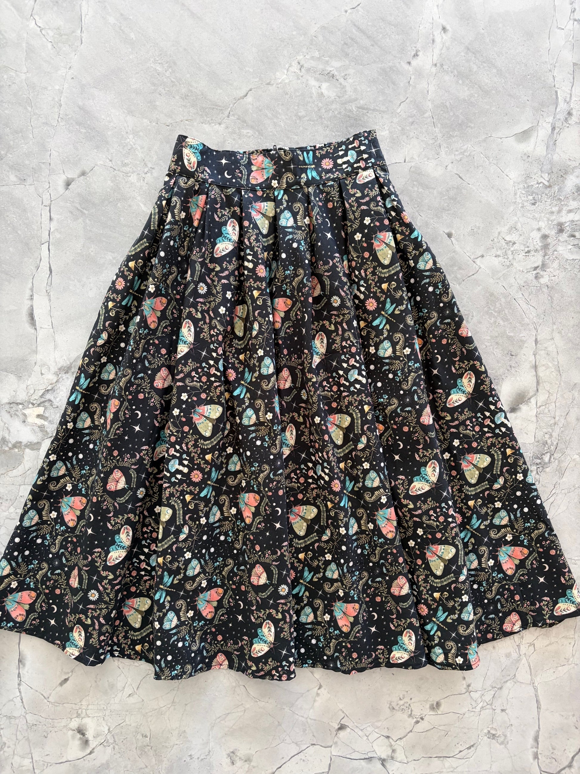 Midnight Doris Skirt Retrolicious