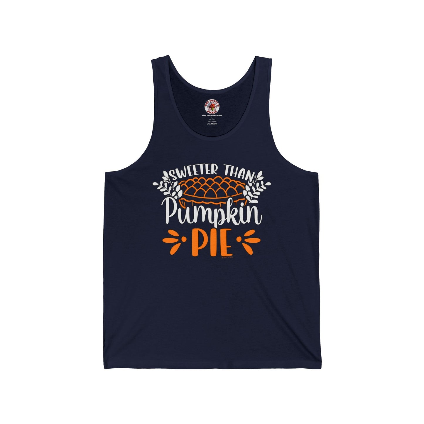 Sweeter Than Pumpkin Pie Tank Top The Devil's Pickle