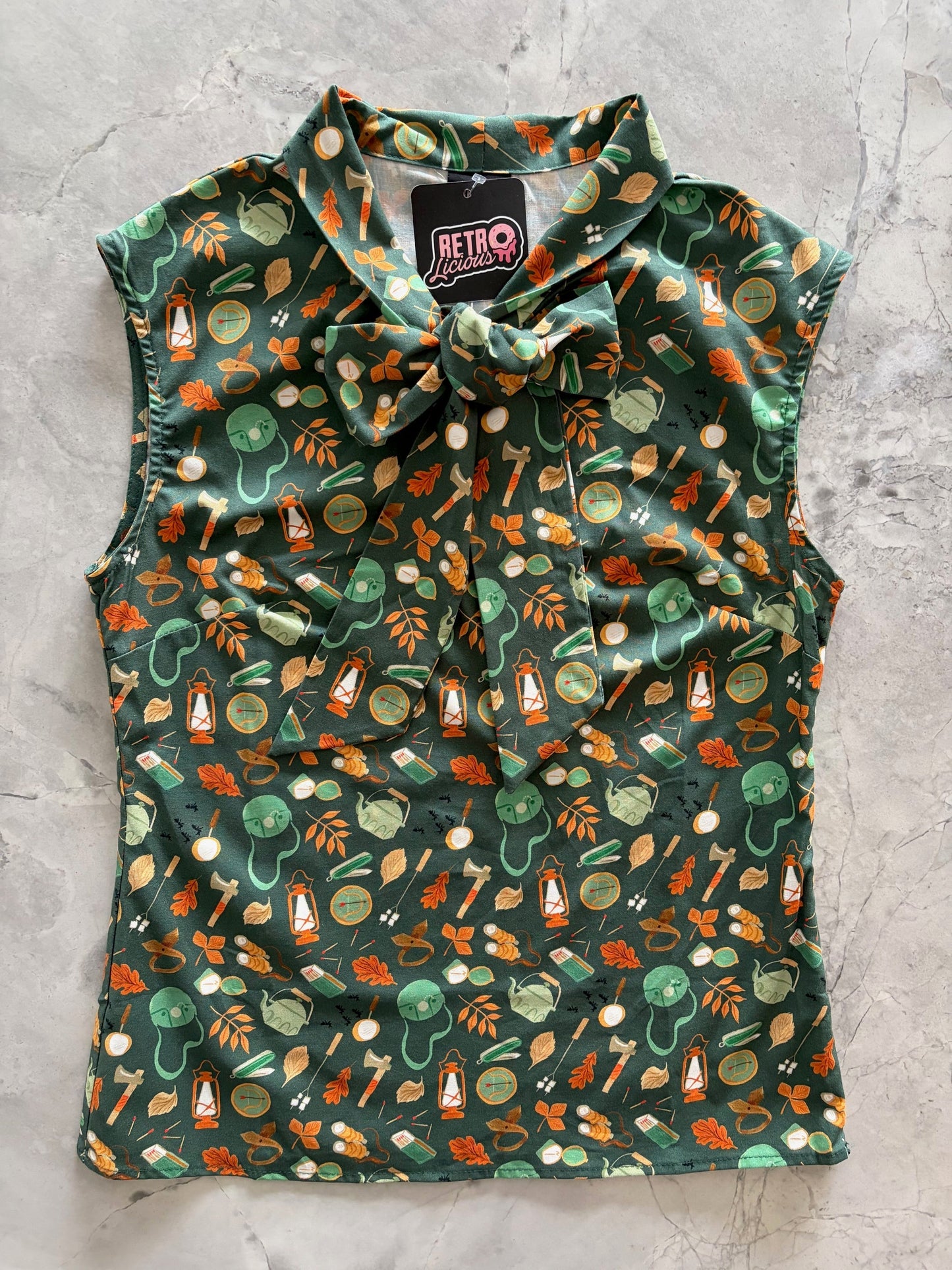 Camping Bow Top Retrolicious