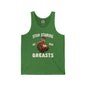 Stop Staring At My Breasts Tank Top The Devil's Pickle
