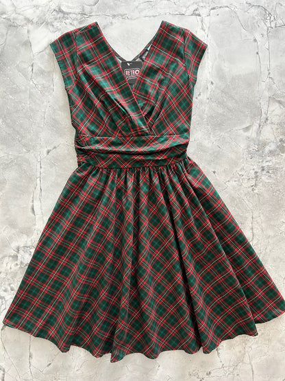 Plaid Greta Dress Retrolicious