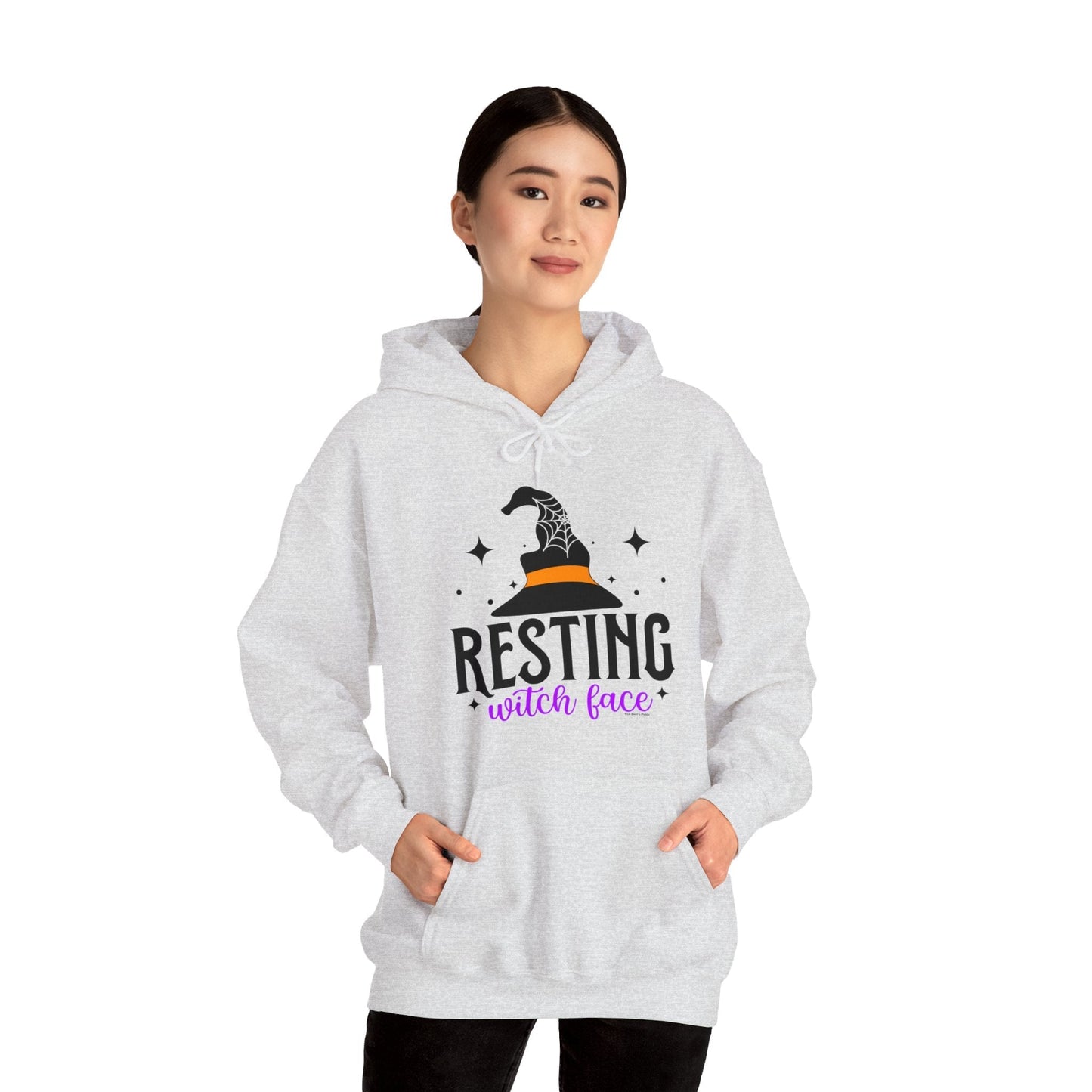 Resting Witch Face Hooded Sweatshirt The Devil's Pickle