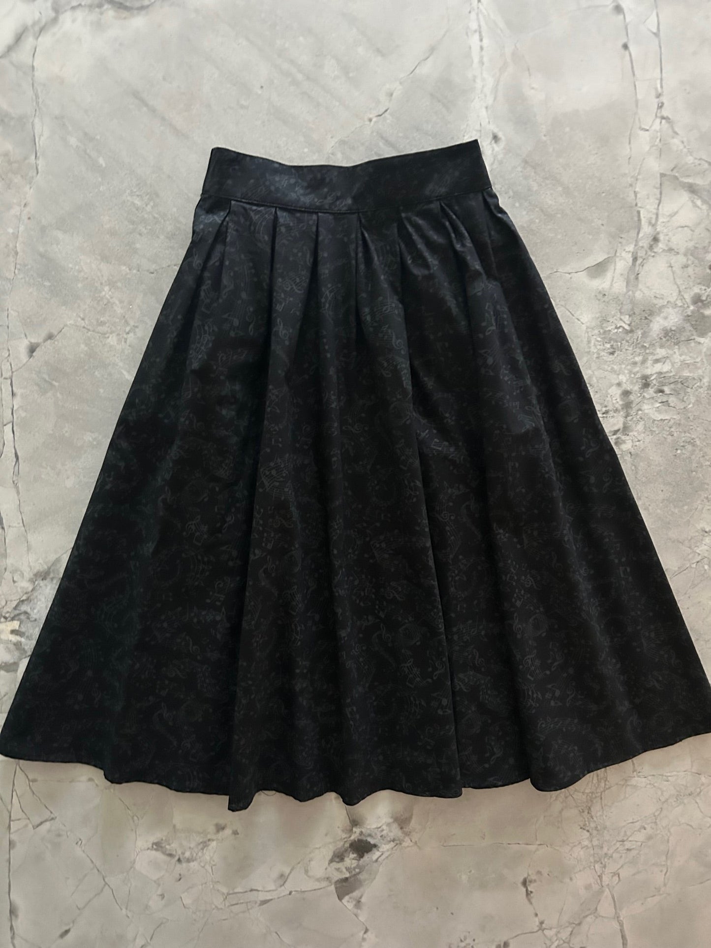 Music Notes Doris Skirt Retrolicious