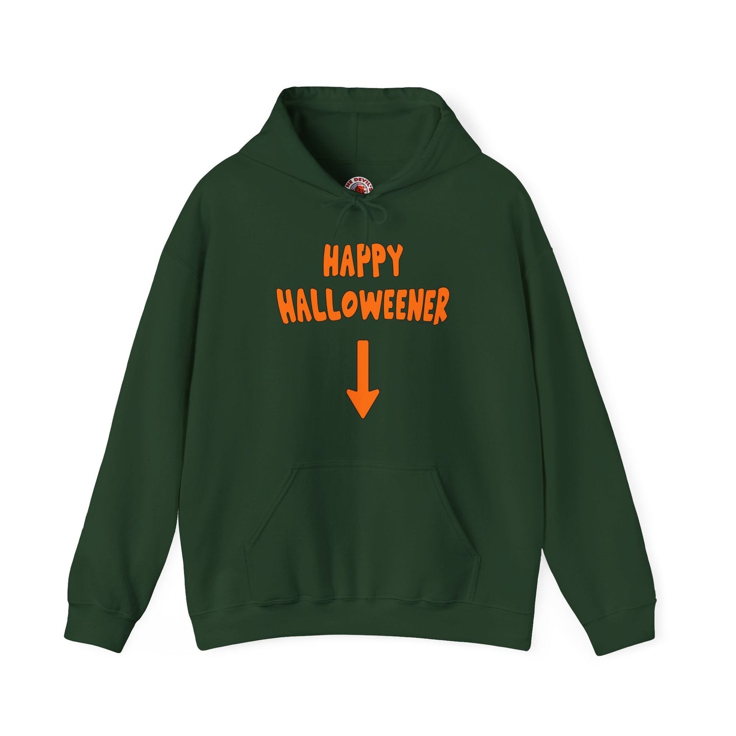 Happy Halloweener Hooded Sweatshirt The Devil's Pickle