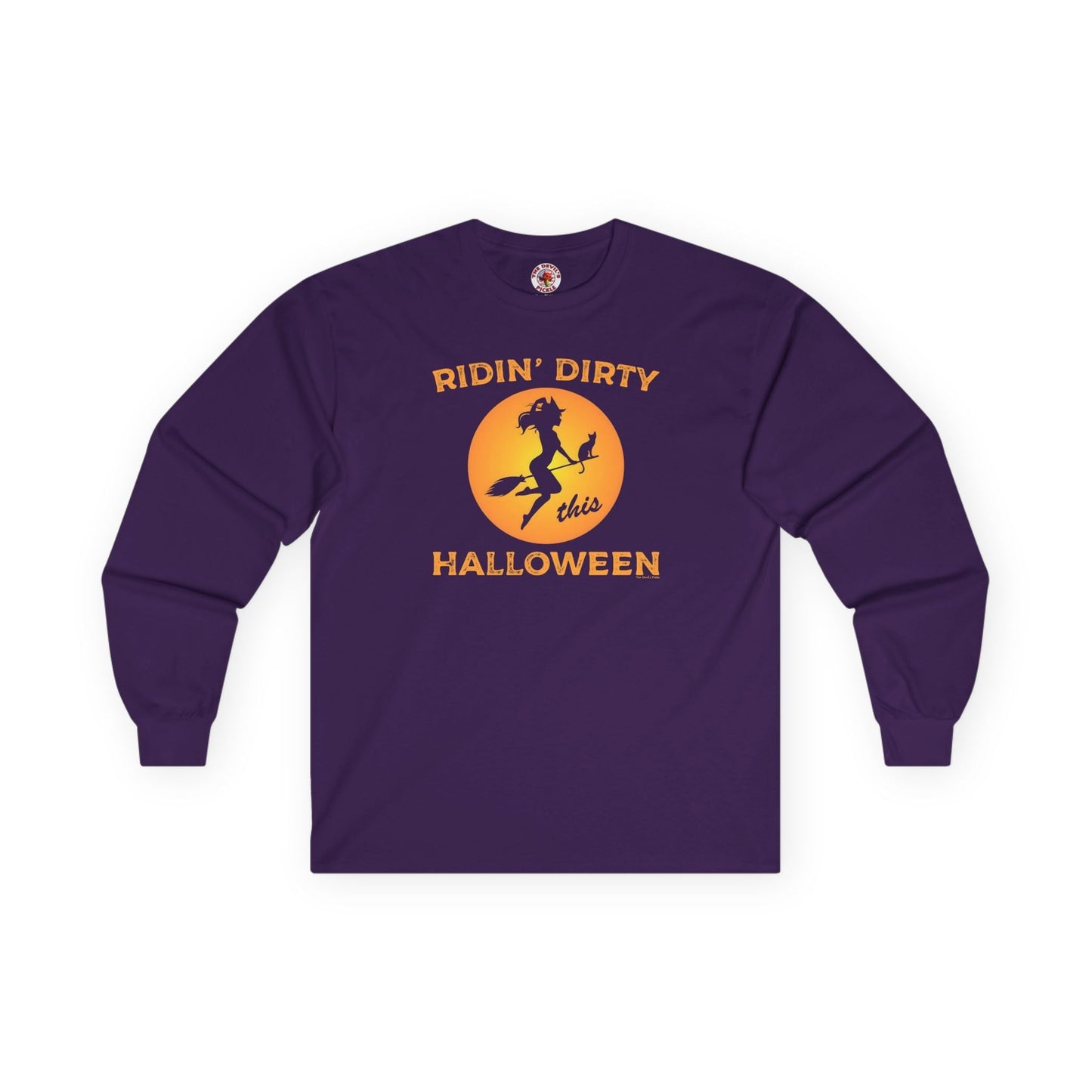 Ridin' Dirty This Halloween Long Sleeve Tee The Devil's Pickle