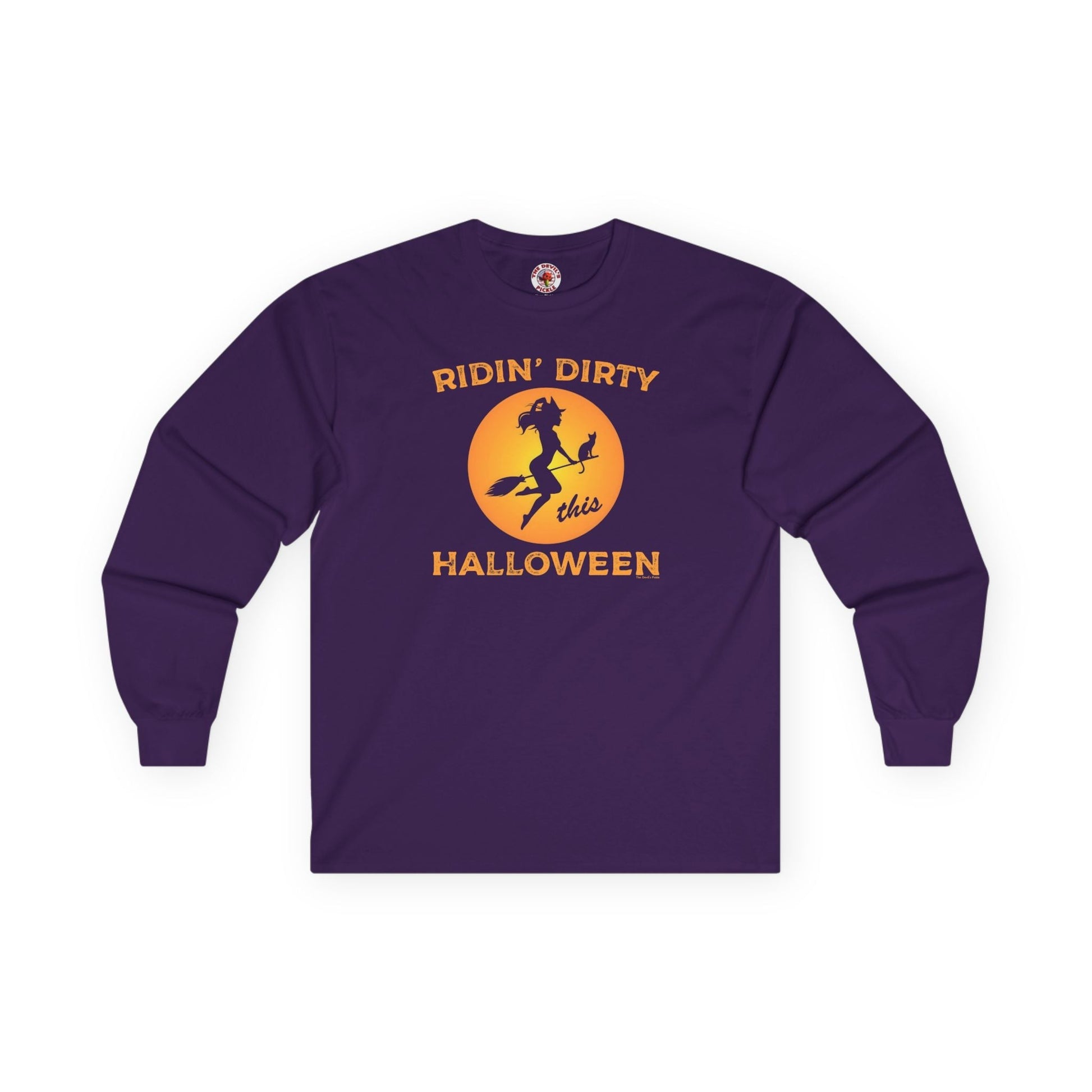 Ridin' Dirty This Halloween Long Sleeve Tee The Devil's Pickle