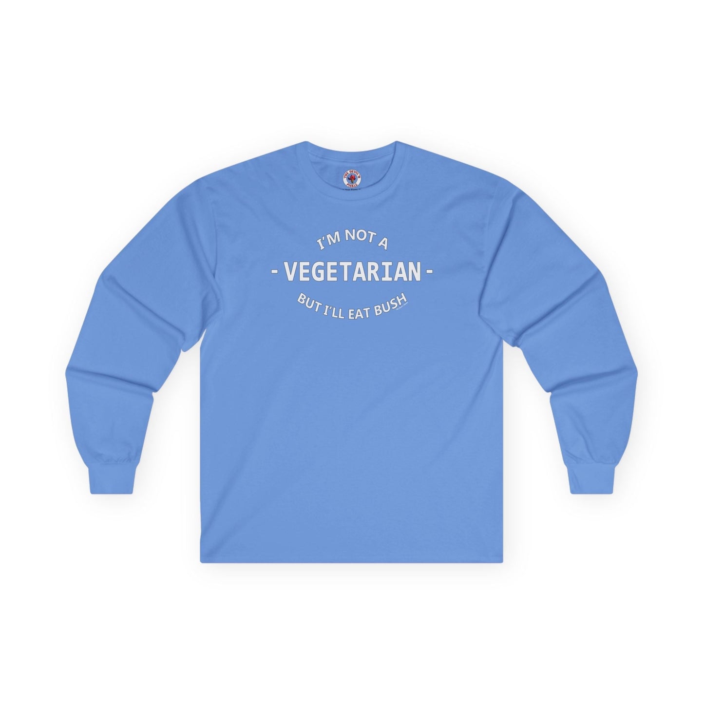 I'm Not A Vegetarian Long Sleeve Tee The Devil's Pickle