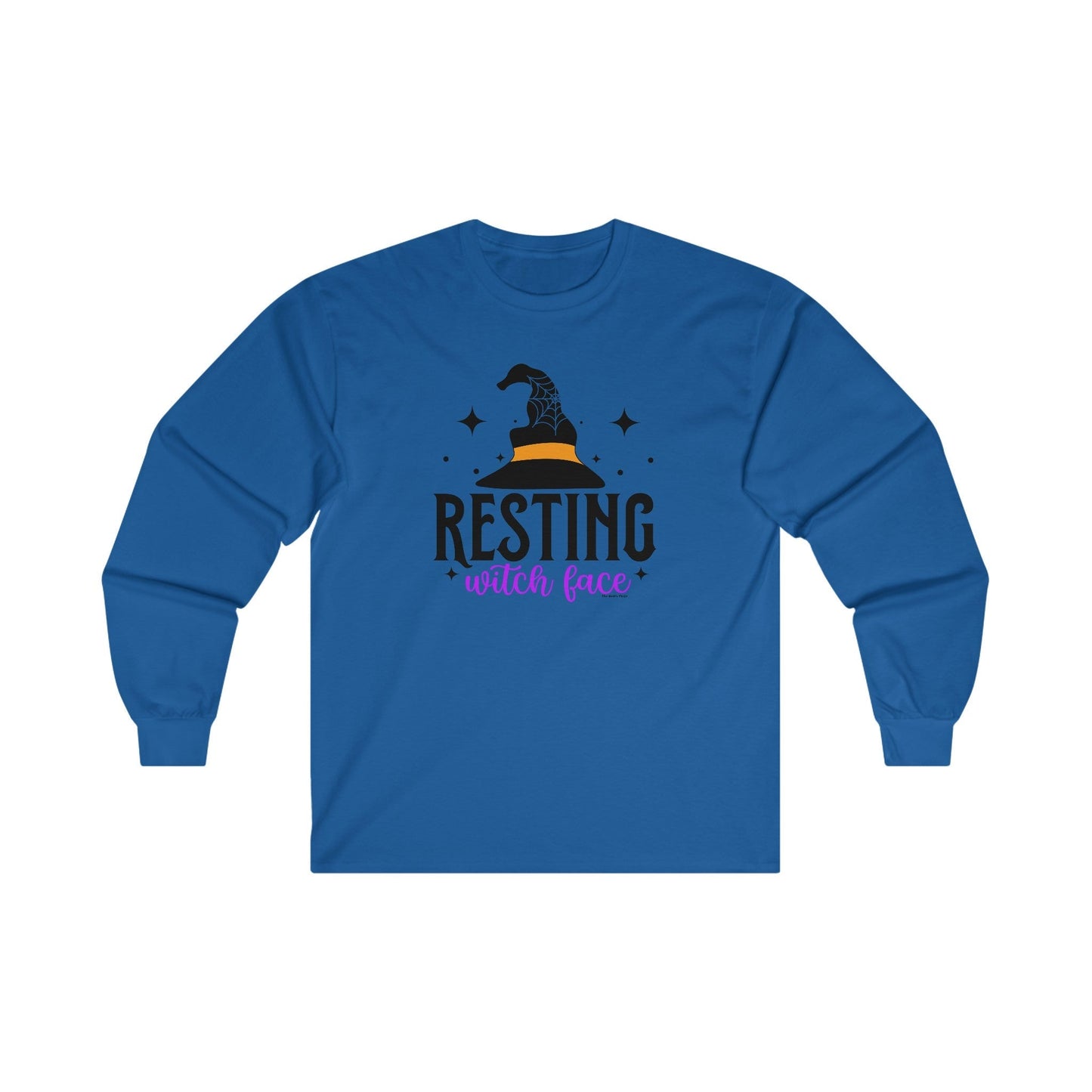 Resting Witch Face Long Sleeve Tee The Devil's Pickle