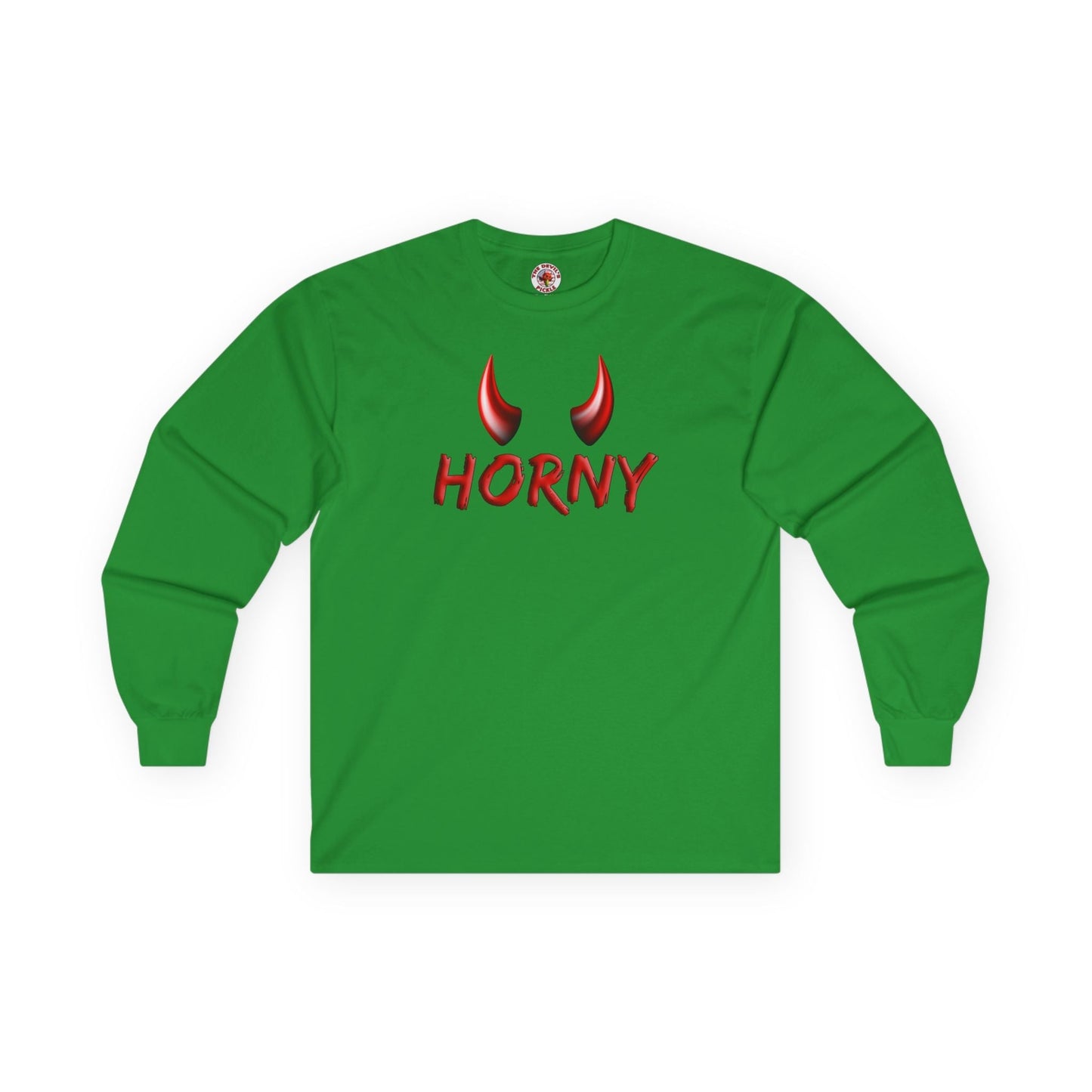 Horny Long Sleeve Tee The Devil's Pickle