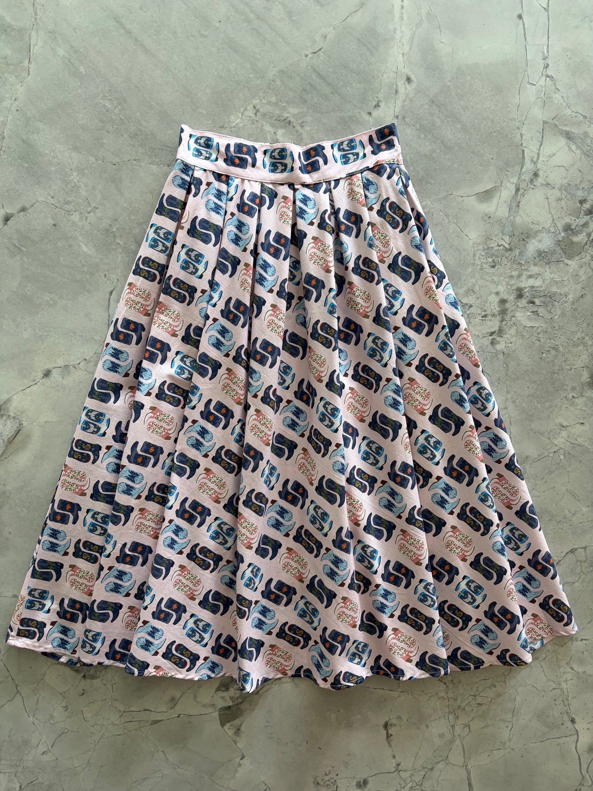 Cowgirl Boots Doris Skirt Retrolicious