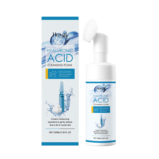 Hyaluronic Acid Cleansing Foam Gently Cleanses Face, Moisturizes Skin, Moisturizes Skin, And Moisturizes Skin V.I.P Digital Presence
