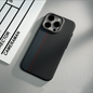 Suitable for iPhone 15 ProMax phone case Kevlar pattern magnetic hard case 14 carbon fiber pattern anti drop protective case