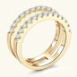 Halo Flame Rings Ivory Embers