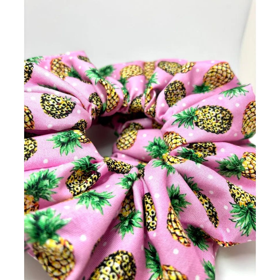 Pink Pineapple Scrunchie Enchanted Scrunch
