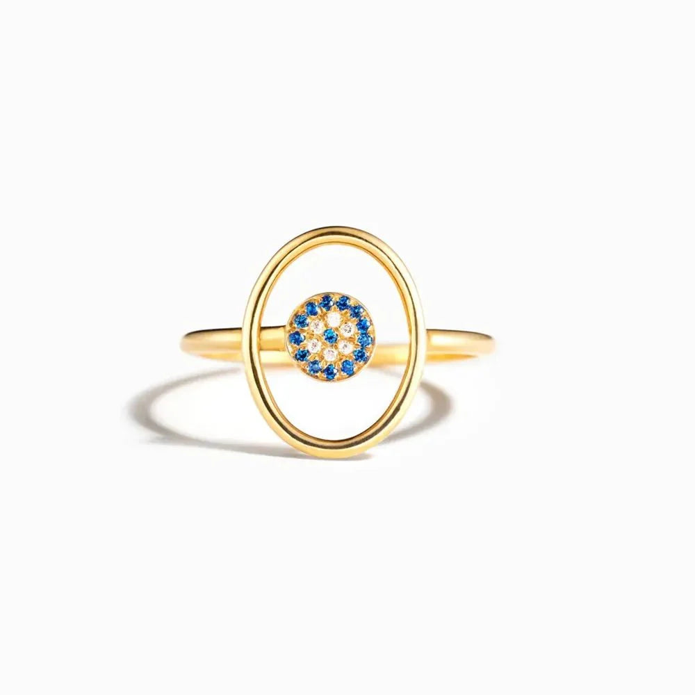 Celestia Eye Ring Ivory Embers