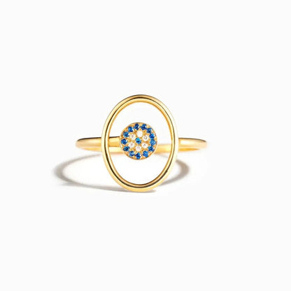 Celestia Eye Ring Ivory Embers