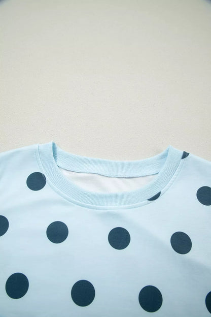 Polka Dot Sleeveless Top and Skort Casual Two-Piece Set New Era Fashion LLc