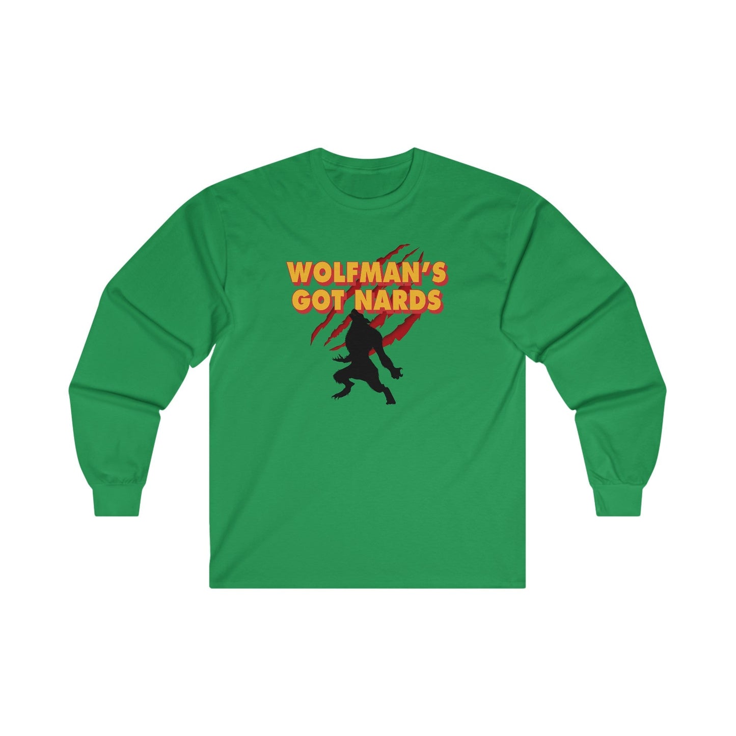 Wolfman's Got Nards Long Sleeve Tee The Devil's Pickle