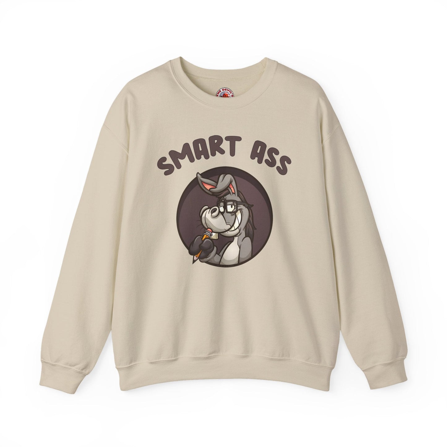 Smart Ass Crewneck Sweatshirt The Devil's Pickle