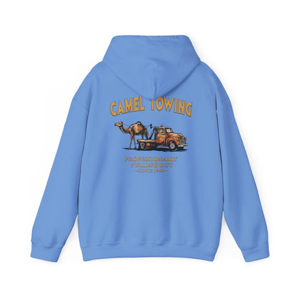 Camel Towing Back Hooded Sweatshirt The Devil's Pickle