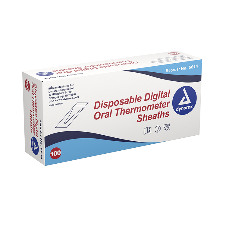 Digital Thermometer Sheaths, 100 Per Box quakekits.com